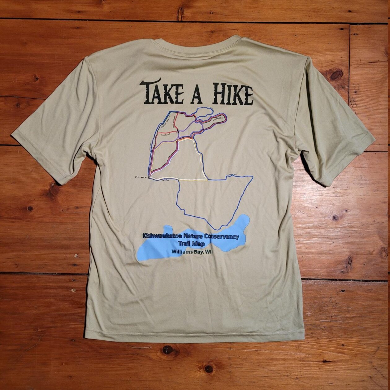 Take A Hike T-Shirt Cream